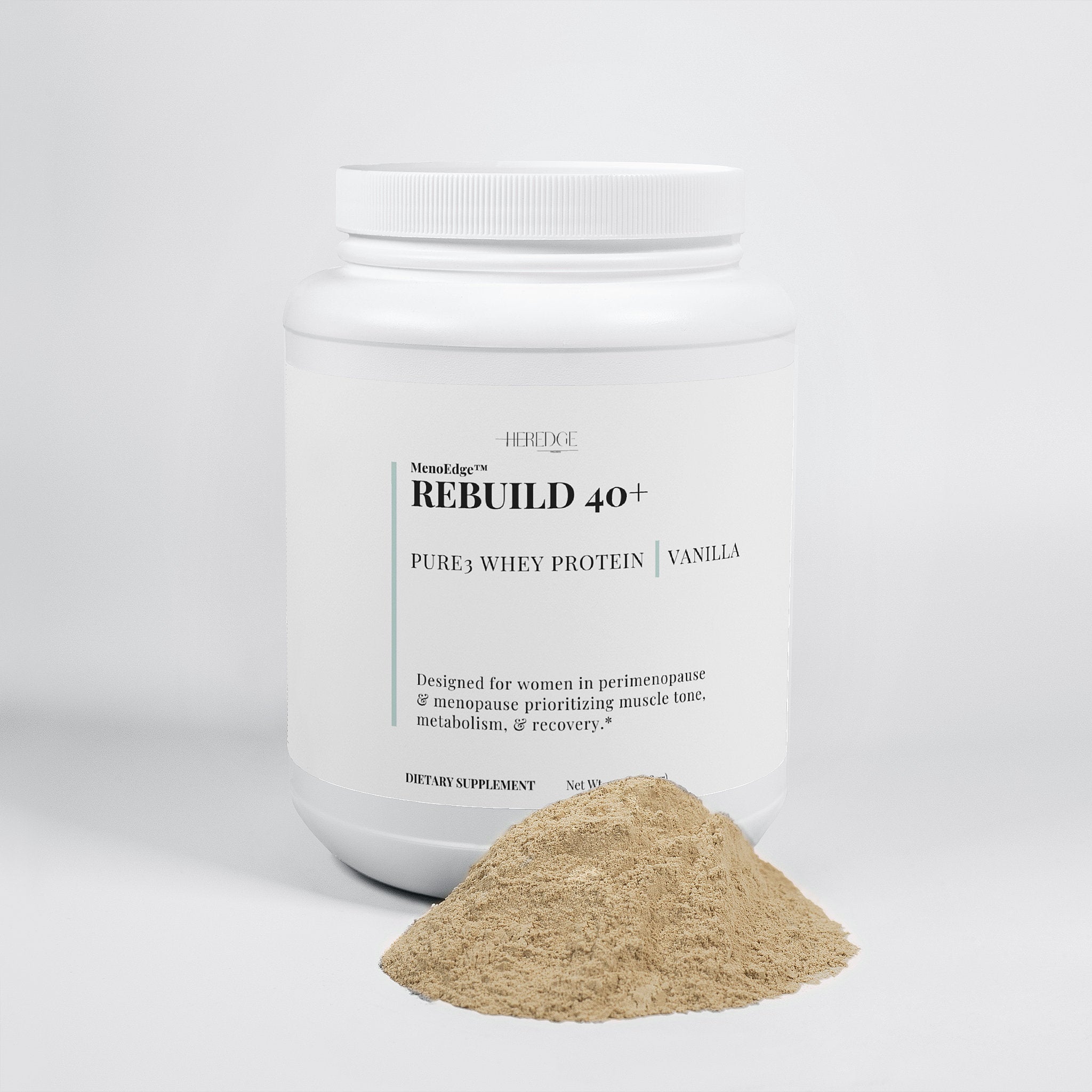 Rebuild+ Pure3 Whey Protein (Vanilla)