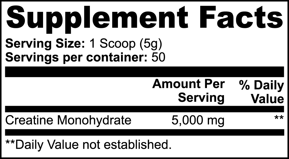 Edge Form (Creatine Monohydrate)