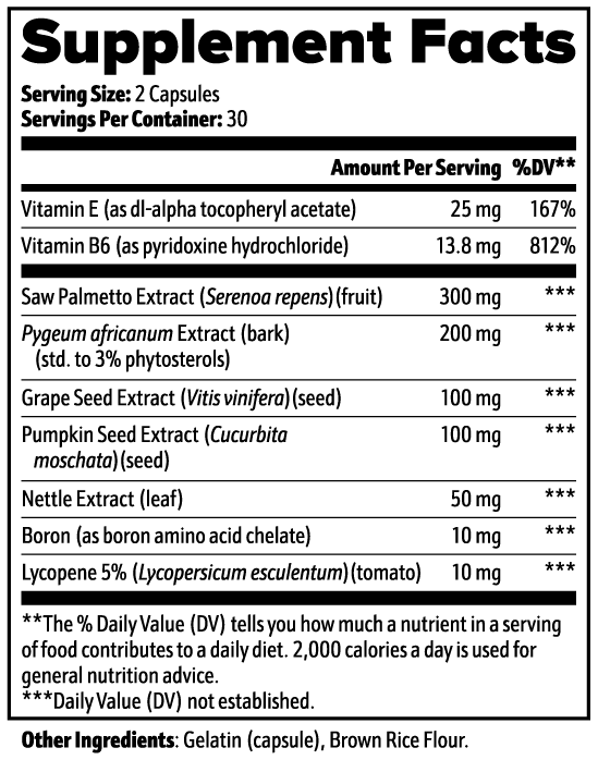Prosta Prime (Prostate Support)