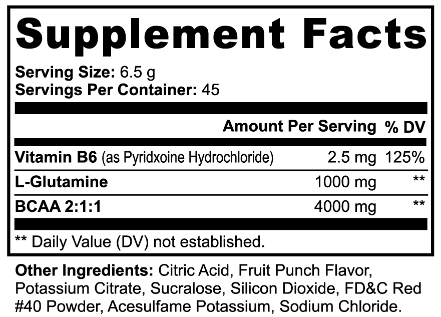 BCAA Lean Fuel
