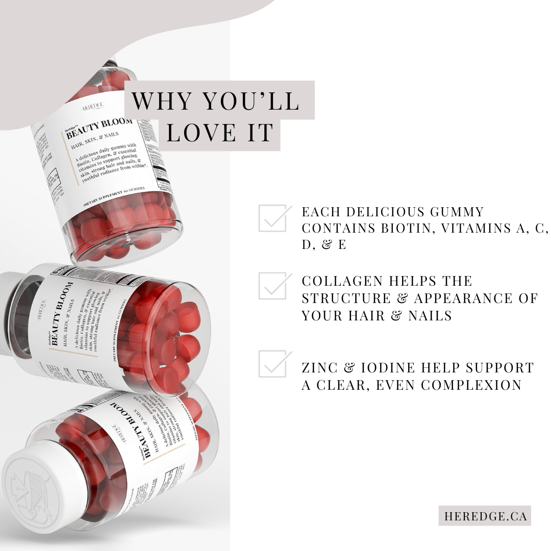 Beauty Bloom (Hair, Skin & Nails Gummies)