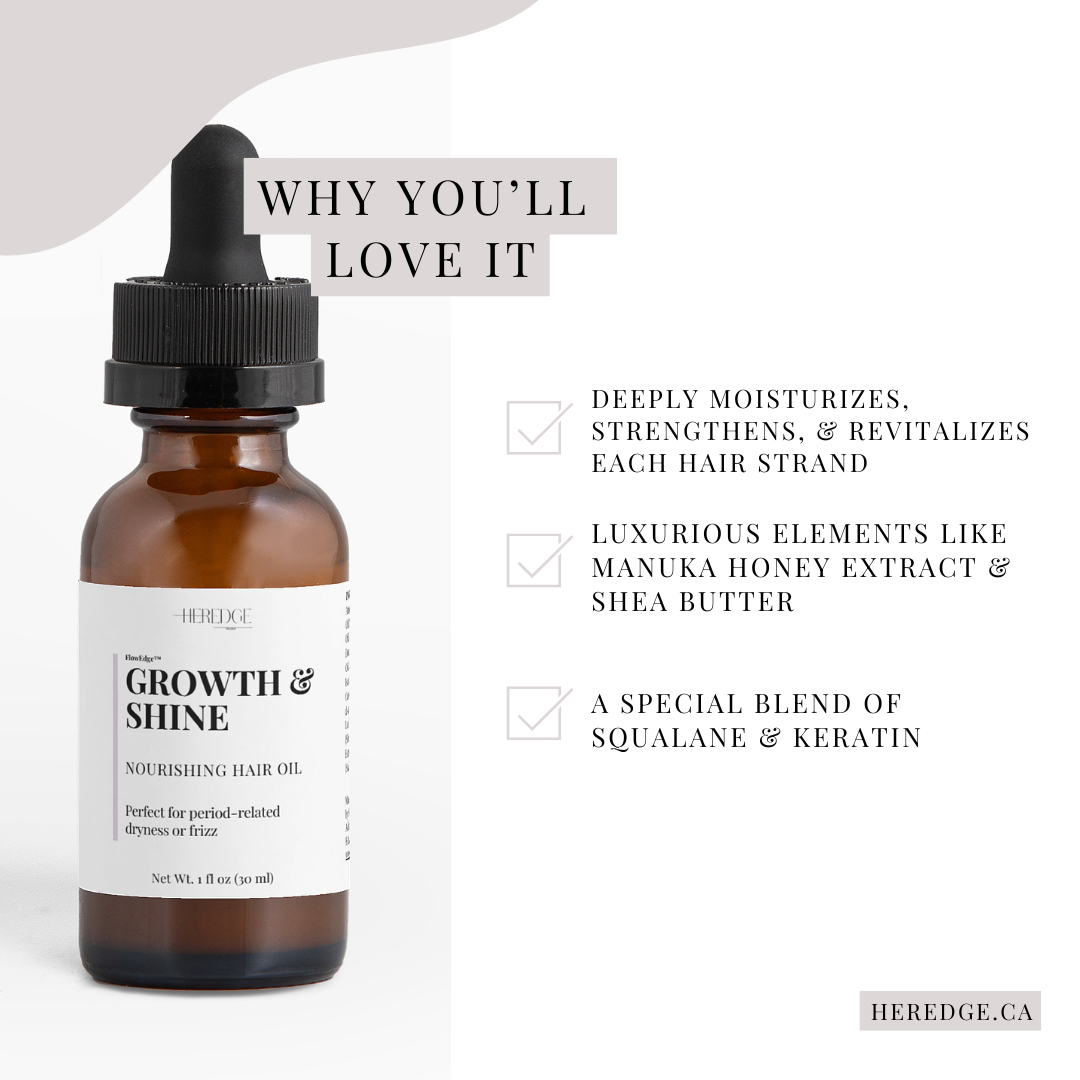 Growth & Shine (Moisturizing & Strengthening Hair Oil)