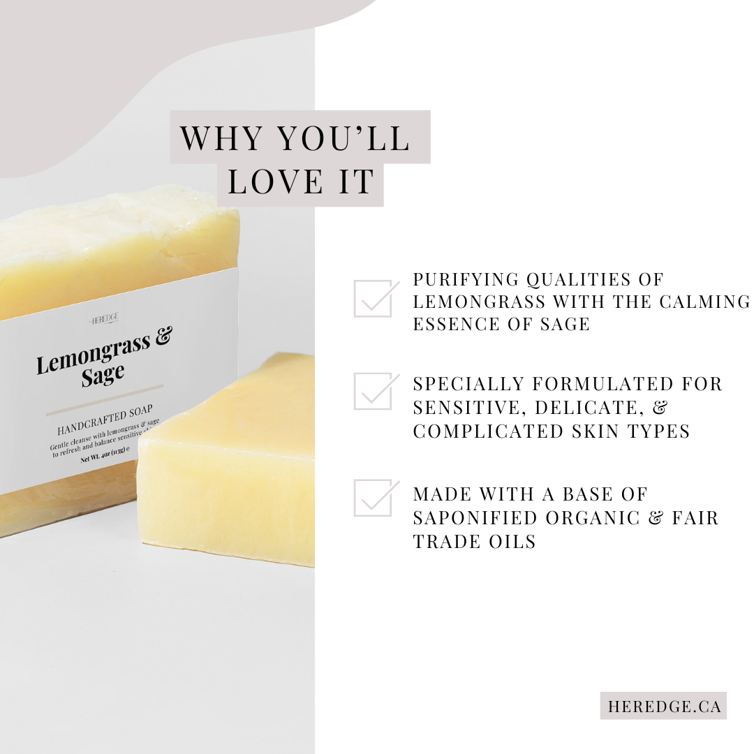 Lemongrass & Sage Soap