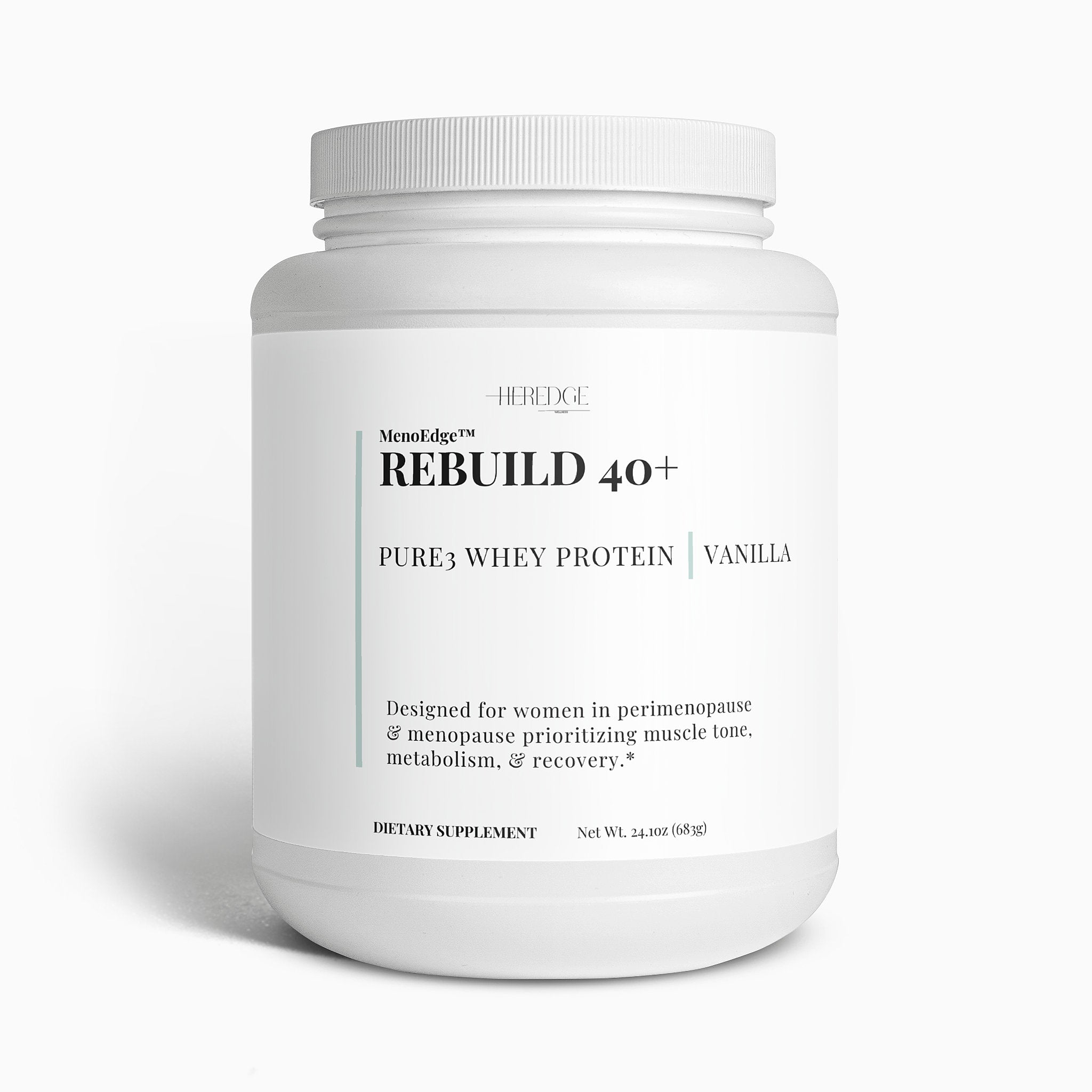 Rebuild+ Pure3 Whey Protein (Vanilla)