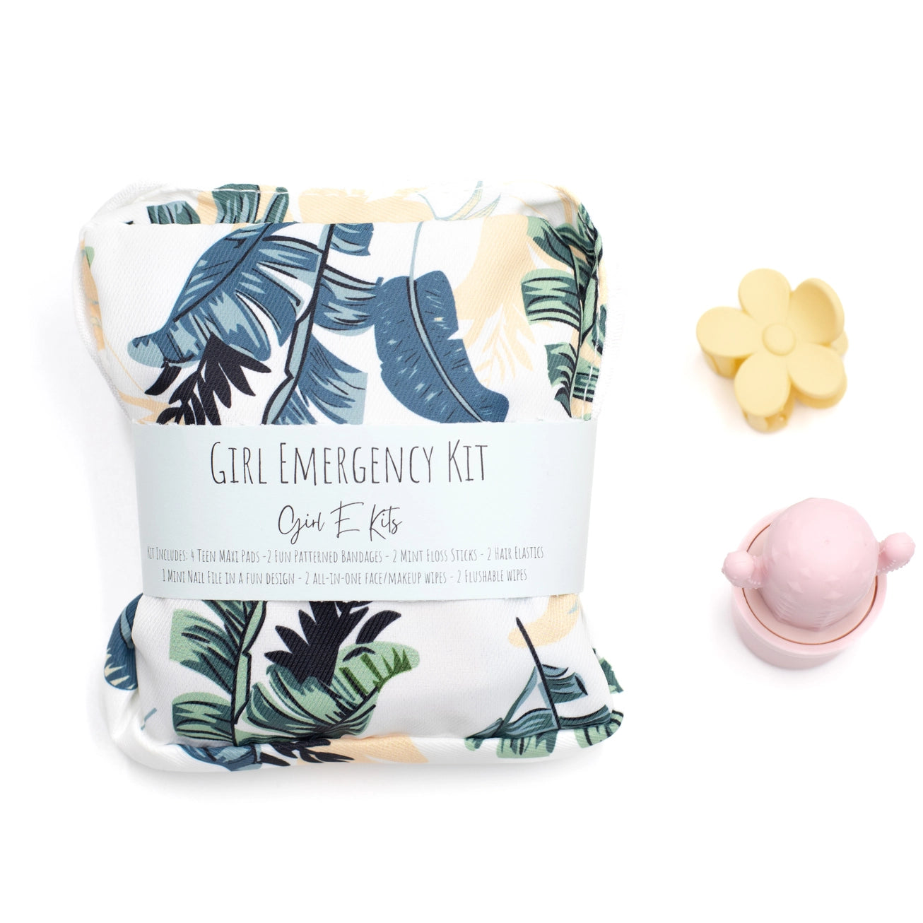 First Period Kit for Girls (Tree Theme On-The-Go Emergency Pouch)